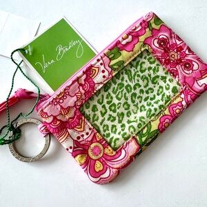 Vera Bradley Petal Pink Zip ID Case